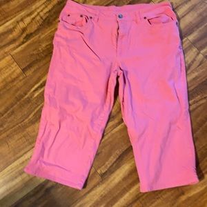 Kim Rogers Pink Size 16 Petite Capris